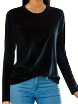 Women's Plus Size Long Sleeve Top – 2025 Collection