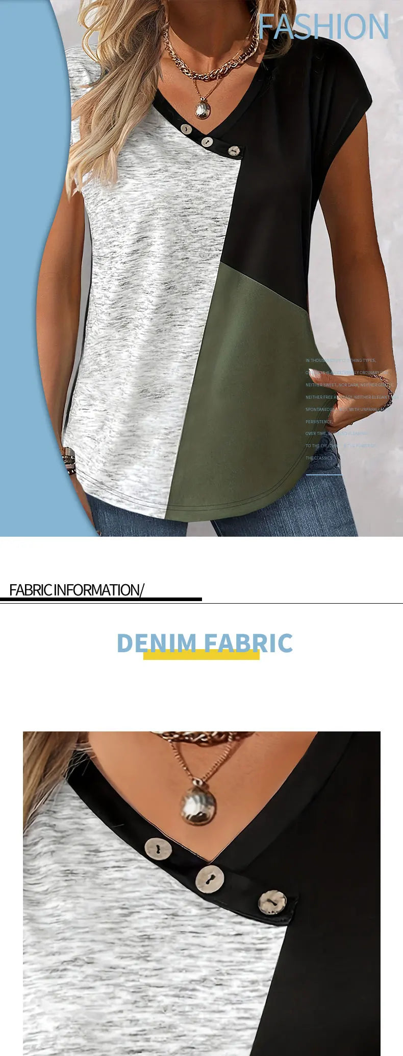 Women’s Plus Size Chic Summer Top