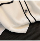 Women Square Neck Knit T-Shirt