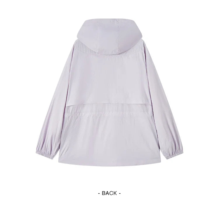 Women's Sun Protection Waterproof Summer Jacket