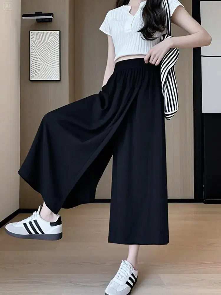 Women Vintage Mesh Tulle Long Skirt