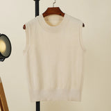 Women's Preppy Style Knit Vest