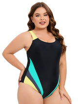 Women Plus Size One Piece Swimsuit