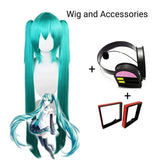 Hatsune Miku Silver Leather Cosplay Costume