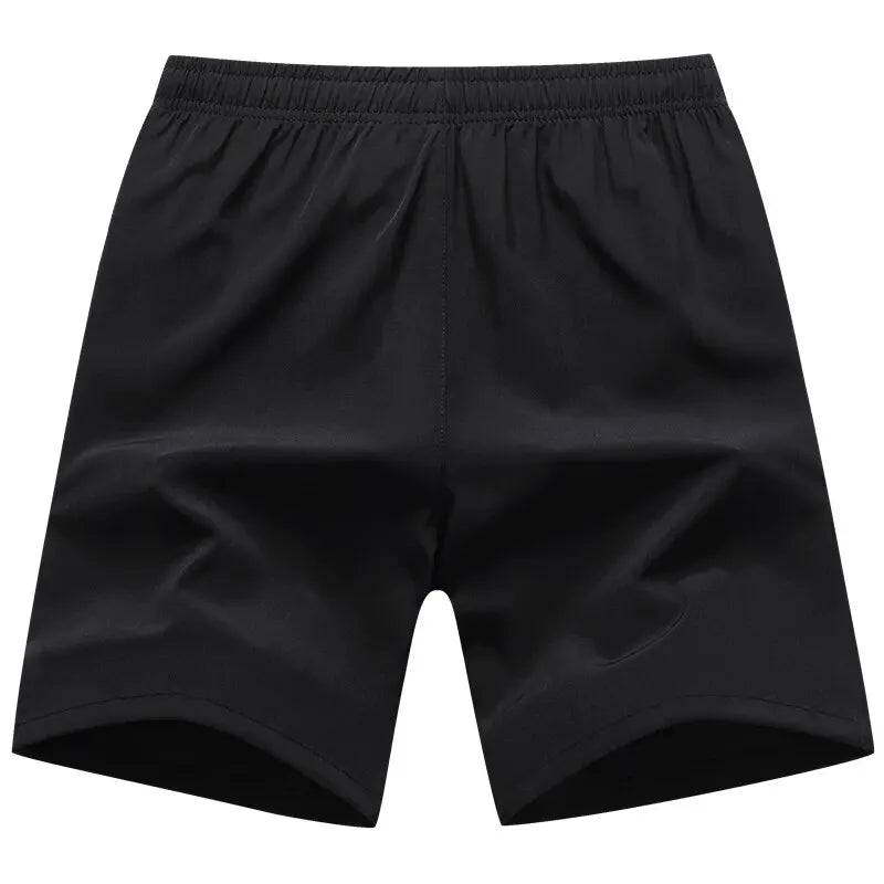 Summer Sports Shorts Men Plus Size Elastic Waist Breathable