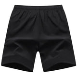 Summer Sports Shorts Men Plus Size Elastic Waist Breathable