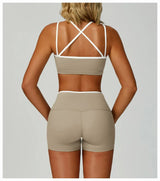 Women Seamless Shockproof Yoga Bra