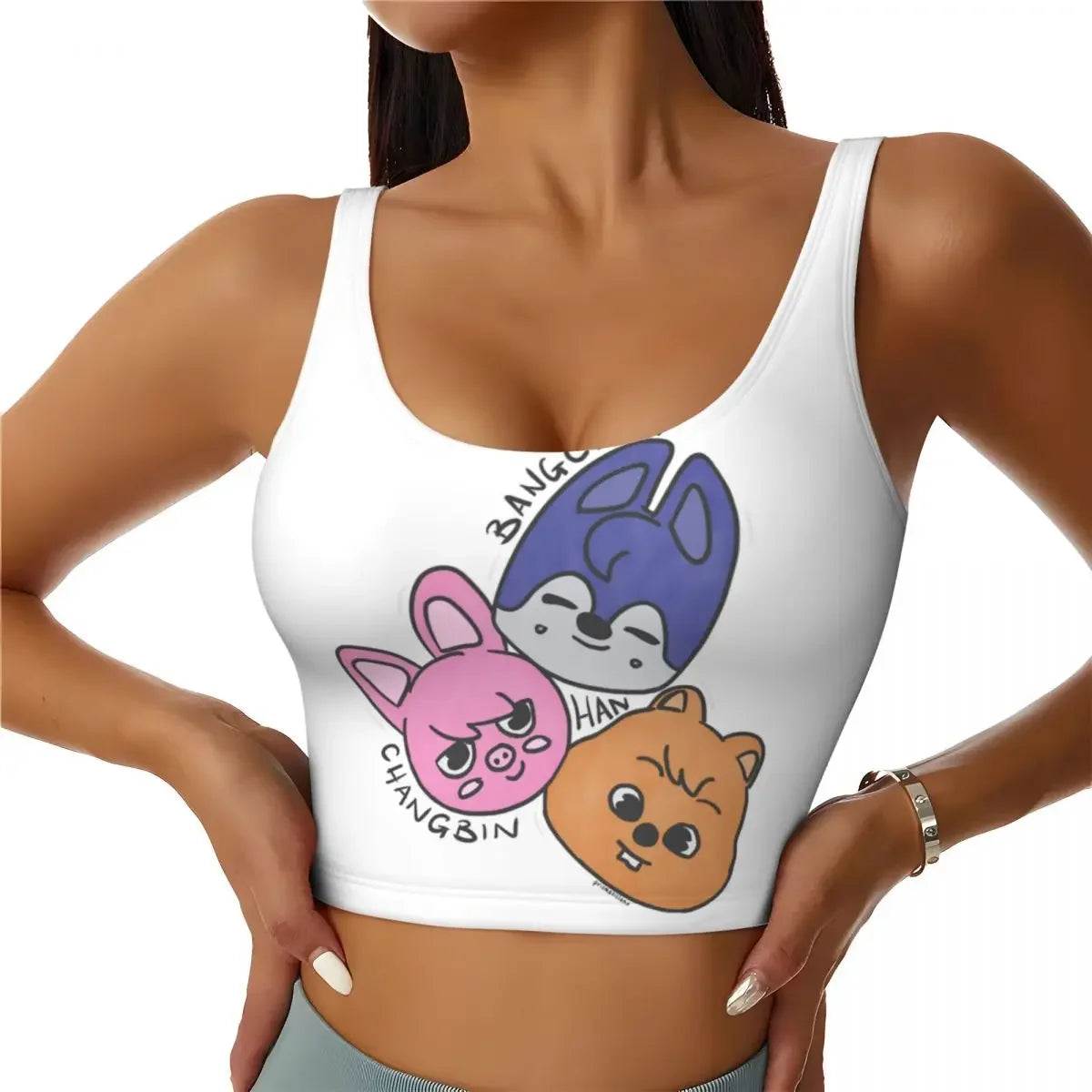 Sparkling Rhinestone Backless Camisole Tank