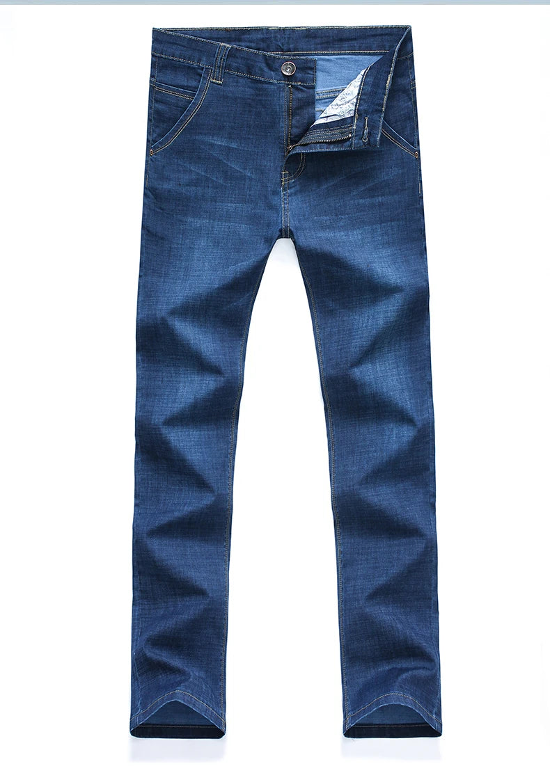 Men's Plus Size Straight Business Jeans
