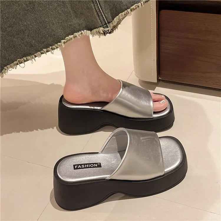 Embroidery Mesh Beaded Mary Jane Ballet Flats