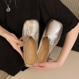 Women Mules Closed Toe Flat Slides