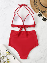 Solid Triangle Bikini