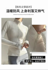 Women Long Sleeve Yoga Jacket