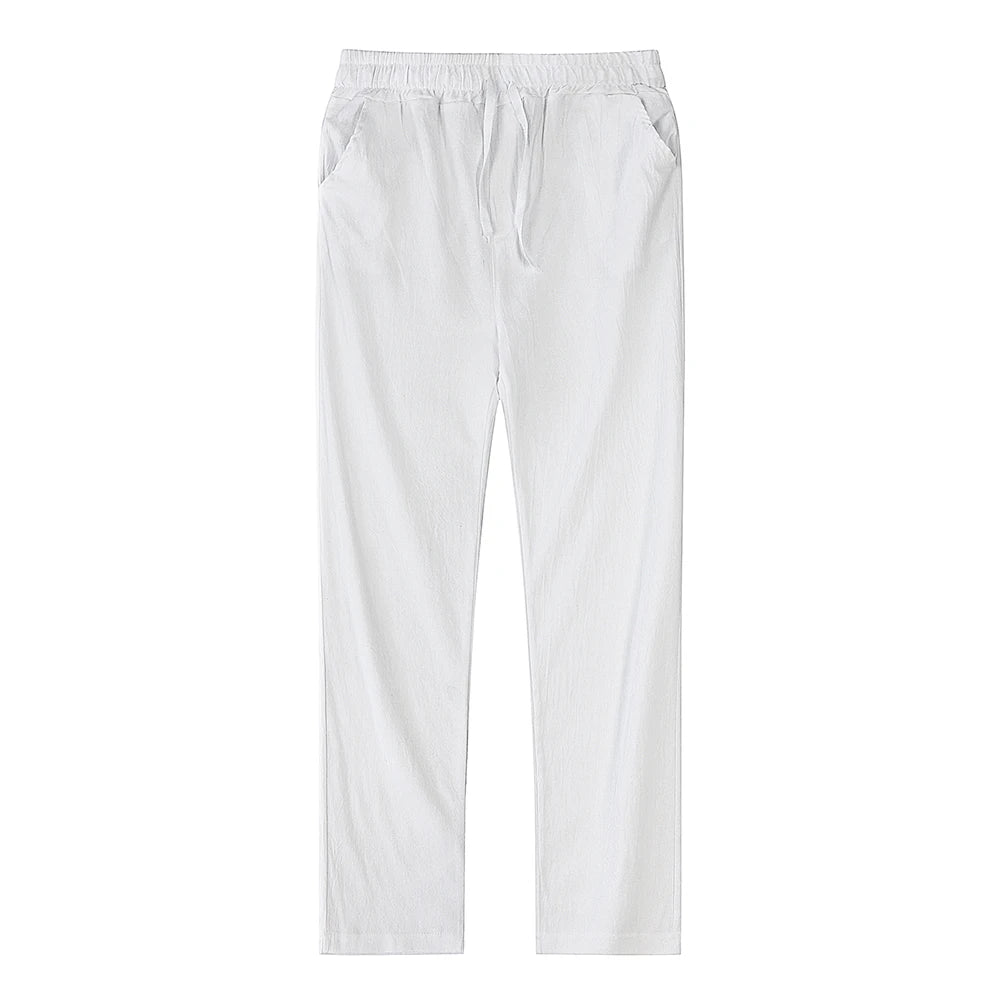 Men’s Cotton Linen Trousers