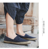 LinenStep™ Men’s Casual Linen Sneakers