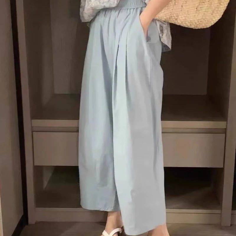 Women’s Plus Size Wide-Leg Pants