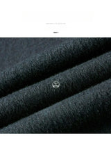 Men Slim Fit Wool Coat Business Jacket