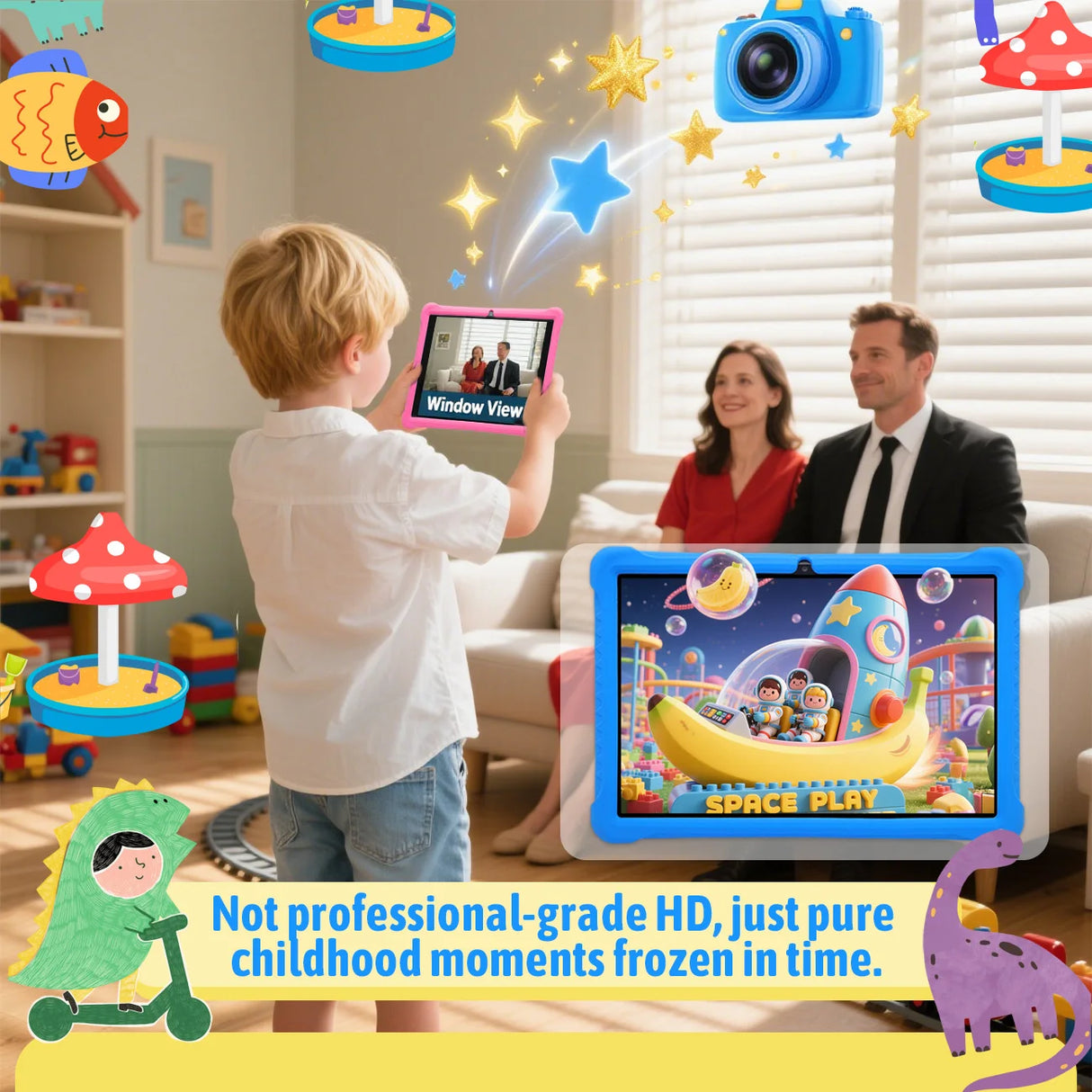 Kids 10.1-Inch Android Learning Tablet