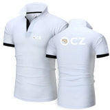 Men Cotton Casual Polo Shirt