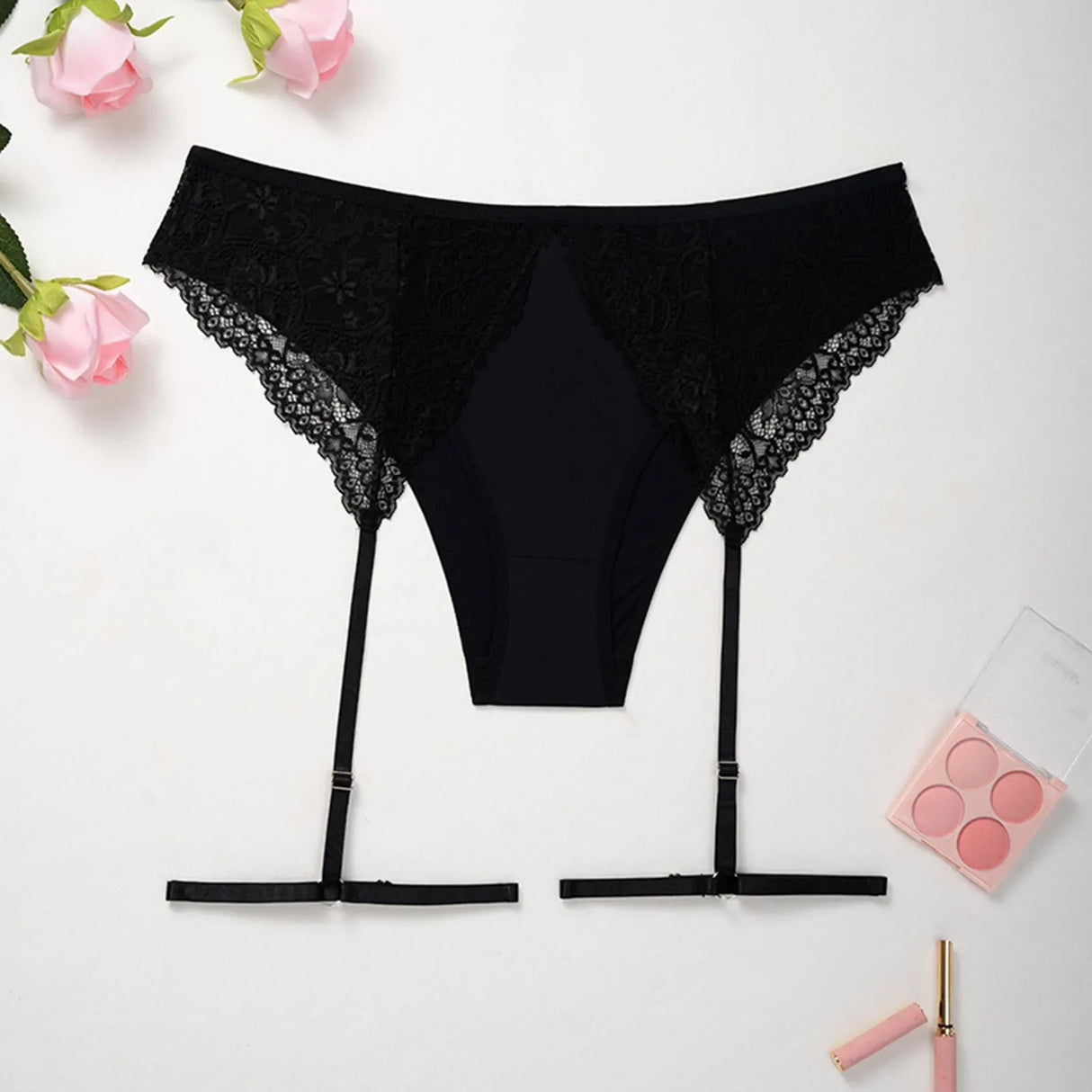 Women Lace Garter Belt