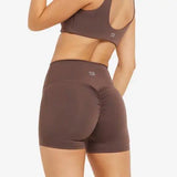 Women's Seamless Gym Fitness Shorts