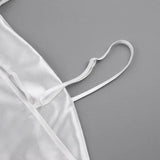 Women Satin Pajama Set with Feather Trim Pants