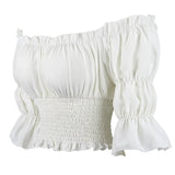 Medieval Pirate Peasant Blouse Costume Top