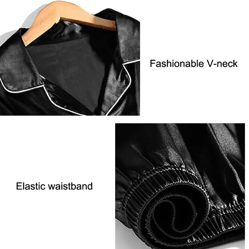 Men’s Silk Pajama Set