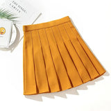 Women Harajuku Pleated Uniform Skirt