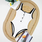Vintage Bandeau Swimsuit