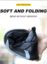 Men High Top Indestructible Safety Boots