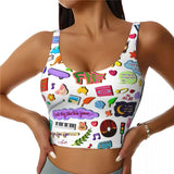 Sparkling Rhinestone Backless Camisole Tank