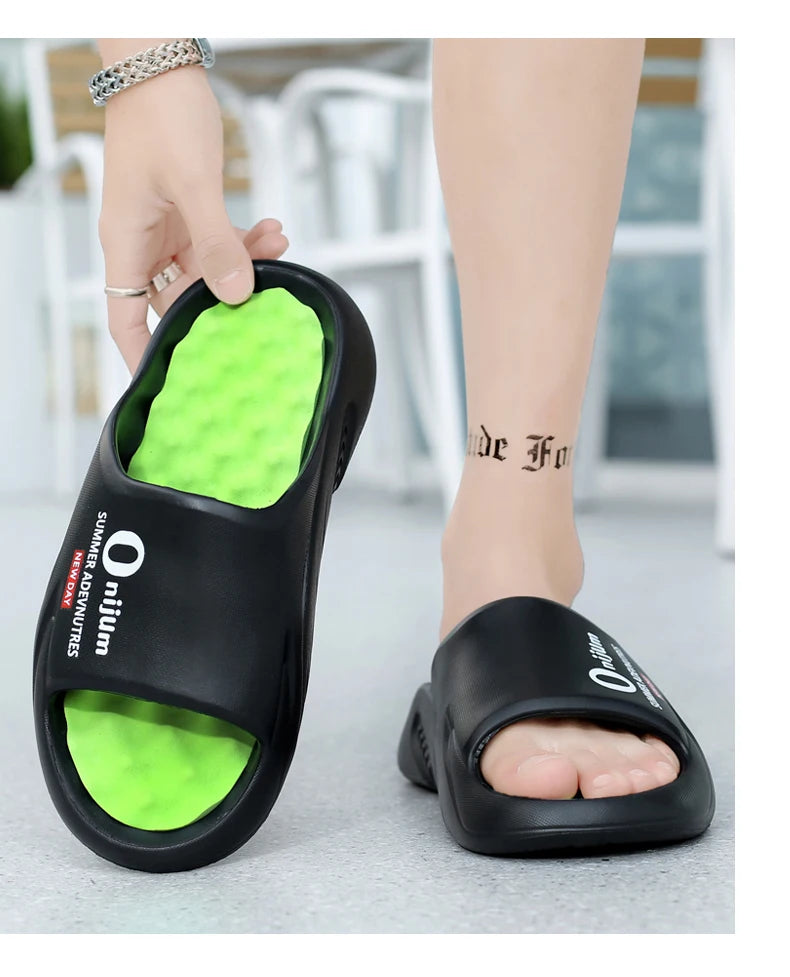 Men Massage Slippers Comfortable EVA Sandals