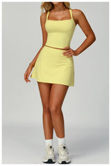 Women Tennis Skirt Sports Set