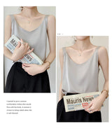 Satin Silk V-Neck Cami