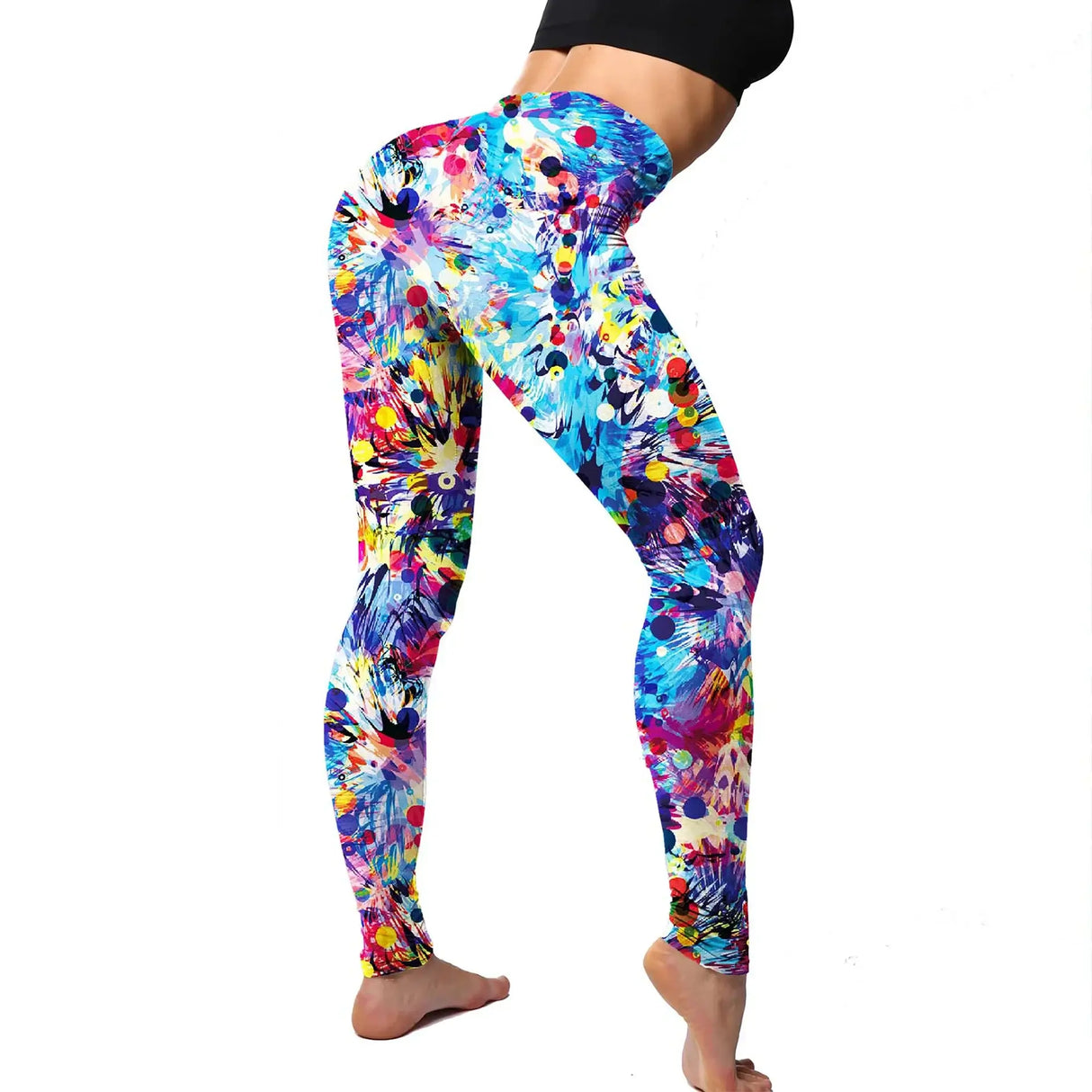 Women 2-Pack Colorful Print Leggings