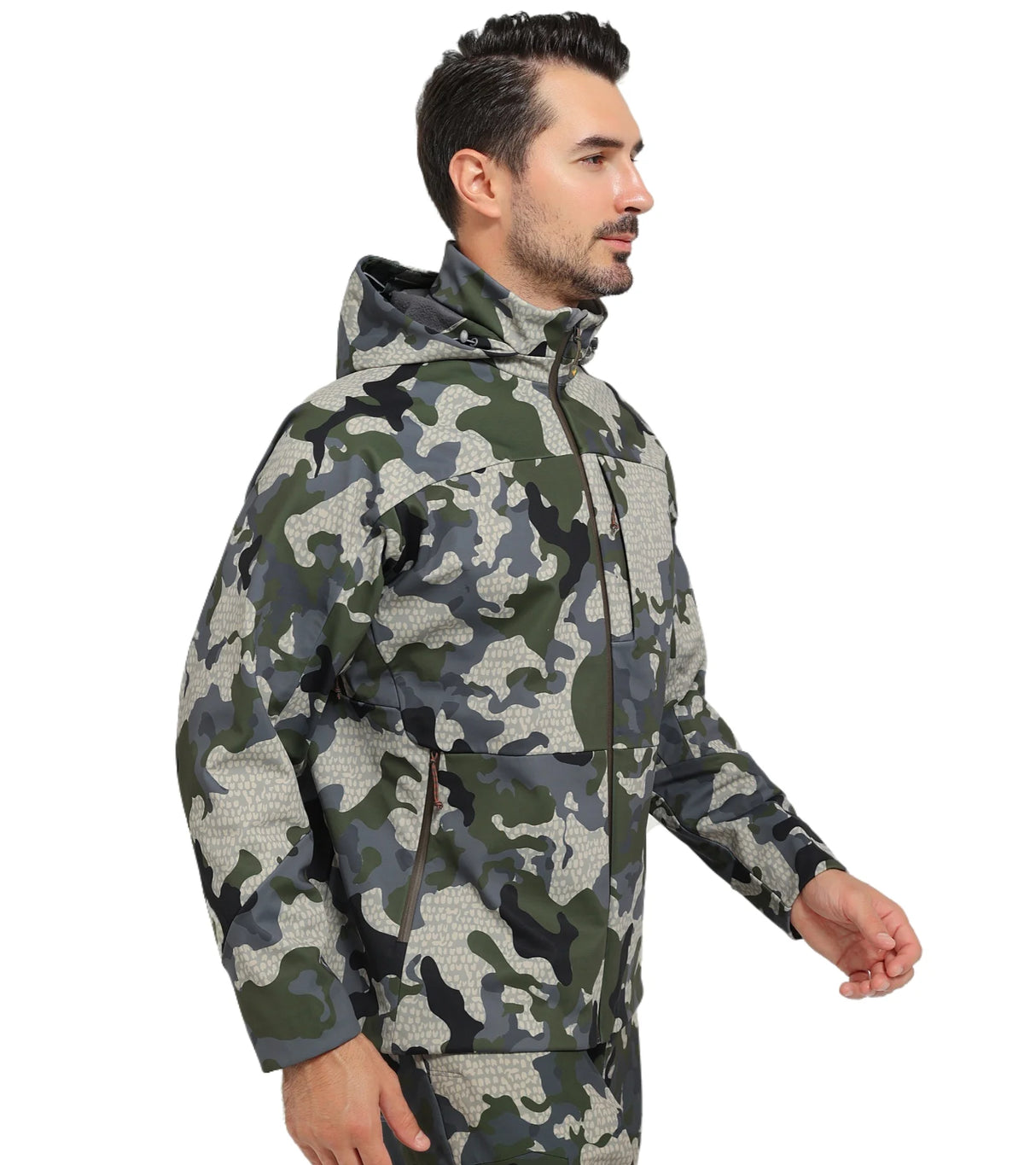 Men Windproof Waterproof Hunting Jacket