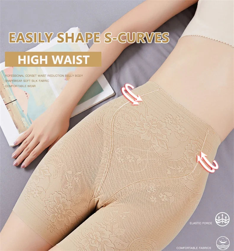 Women Lace Seamless Safety Shorts