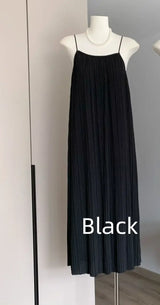 Women Plus Size Loose Spaghetti Strap Pajama Dress