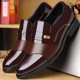 Men’s Minimalist Leather Work Flats