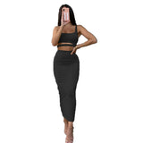 Chic Party Night Dress – Two Piece Set for Women