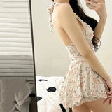 Women Halter High Waist Swimsuit