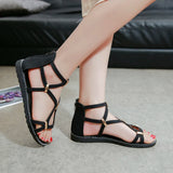 Women Soft Sole Flat Sandals Lightweight Shoes
