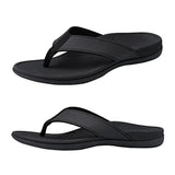 Men Orthotic Flip Flops Arch Support Sandals