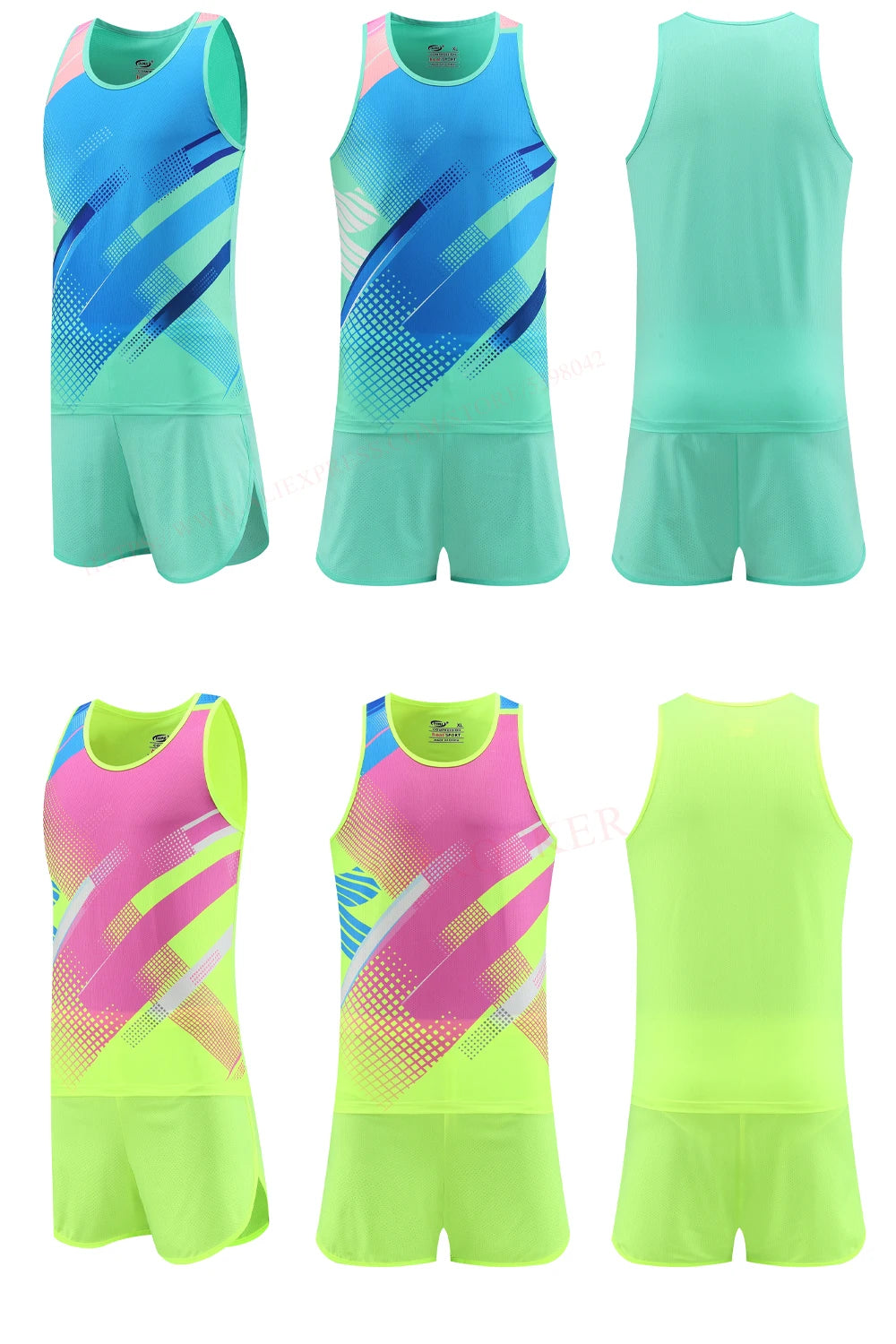 Men's Plus Size Quick Dry Tracksuit – Running Set