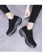 Women Sneakers Breathable Mesh Platform Shoes