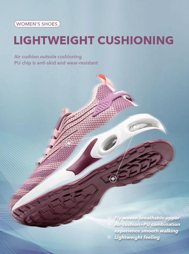 Women Safety Shoes Pink Steel Toe Sneakers