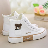 Women Canvas Shoes Breathable High Top Sneakers