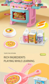 Kids Mini Kitchen Counter Play Set