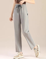 Women’s Plus Size Ice Silk Sports Pants